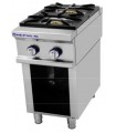 COCINA INDUSTRIAL A GAS GAMA 900 2 FUEGOS CON SOPORTE CG-920/S