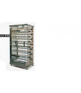 ASADOR DE POLLOS A GAS DOBLE ESPADA 13 ESPADAS