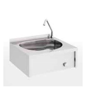 LAVAMANOS MURAL GRIFO ELECTRÓNICO Y DOSIFICADOR