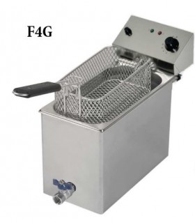 FREIDORA GASTRONORM CON GRIFO 4 LITROS