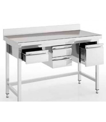 CAJONES CON GUÍAS TELESCÓPICAS PARA MESAS FONDO 700 CM72