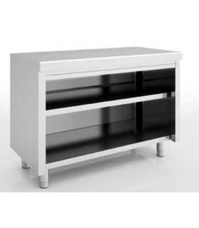MUEBLE ABIERTO  1400X700 CON ENCIMERA CENTRAL
