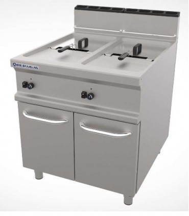 FREIDORA A GAS GAMA 900 17+17 LITROS