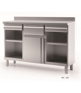 MUEBLE CAFETERO 2 ESTANTES 1500