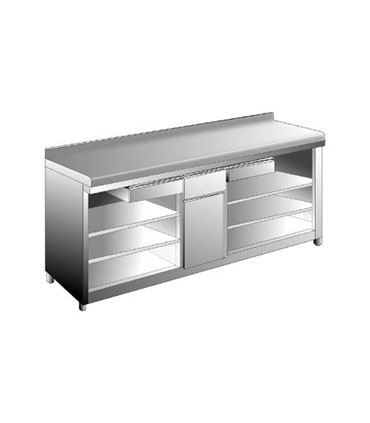 MUEBLE CAFETERO 2550 2 ESTANTES