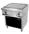 FRY-TOP A GAS GAMA 900 ANCHO 800 CON BASTIDOR