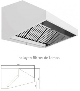 CAMPANAS MURALES SNACK 1250 SERIE 110
