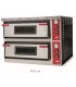 HORNO DE PIZZA ELECTROMECÁNICO BICÁMARA 4+4 PIZZAS Ø 350