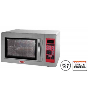 HORNO MICROONDAS PLATO GIRATORIO 900 W