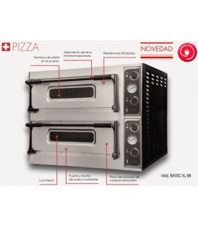 HORNO PIZZA BASIC XL 33L DIGITAL