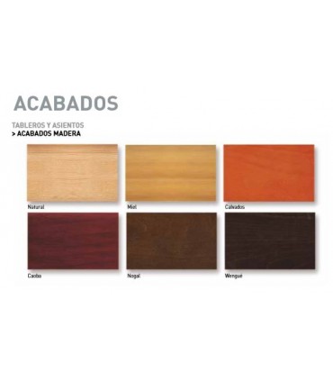 SILLA TUBO ACERADO M138 MADERA CR
