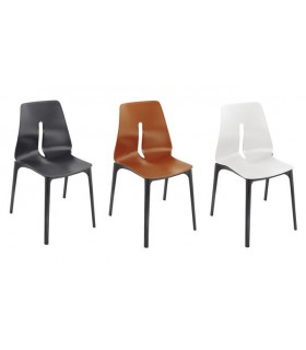 SILLA PATAS POLIPROPILENO OBLONG