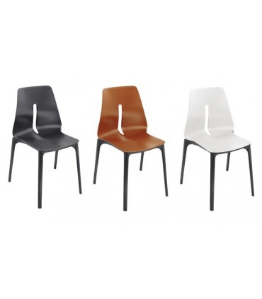 SILLA PATAS POLIPROPILENO OBLONG