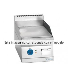 PLANCHA GAS CROMO DURO FONDO 650 ANCHO 400