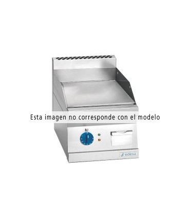PLANCHA GAS CROMO DURO FONDO 650 ANCHO 400