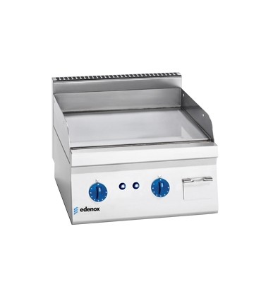 PLANCHA GAS CROMO DURO FONDO 650 ANCHO 600