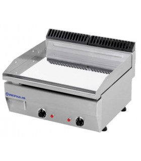 PLANCHA ELÉCTRICA SERIE 550 ANCHO 600 ACABADO CROMO DURO