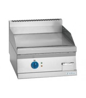 PLANCHA ELECTRICA ACERO LISA FONDO 650 ANCHO 600