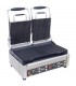 PLANCHA GRILL DE CONTACTO DOBLE ANCHO 475 ESTRIADA + ESTRIADA