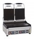 PLANCHA GRILL DE CONTACTO DOBLE ANCHO 475 LISA/ESTRIADA + LISA/ESTRIADA