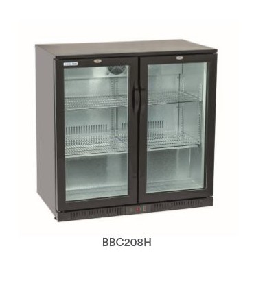 EXPOSITOR FRENTEMOSTRADOR BAR (BACK BARS) 2 PUERTAS PIVOTANTES