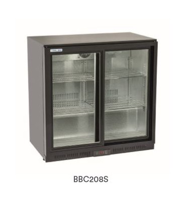 EXPOSITOR FRENTEMOSTRADOR BAR (BACK BARS) 2 PUERTAS CORREDERAS