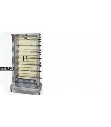 ASADOR DE POLLOS A GAS 7 ESPADAS