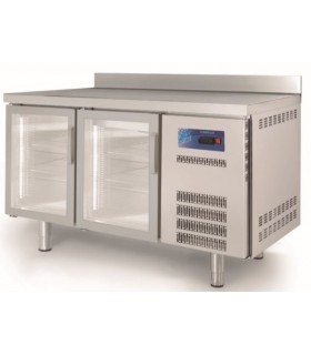BAJOMOSTRADOR REFRIGERADO  2 PUERTAS DE CRISTAL SNACK S-LINE 2
