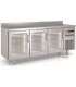 BAJOMOSTRADOR REFRIGERADO 3 PUERTAS DE CRISTAL SNACK