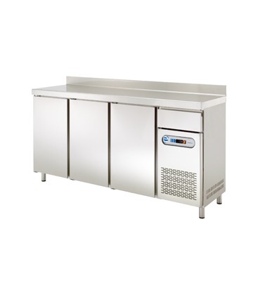 MESA REFRIGERADA FRENTEMOSTRADOR 3 PUERTAS