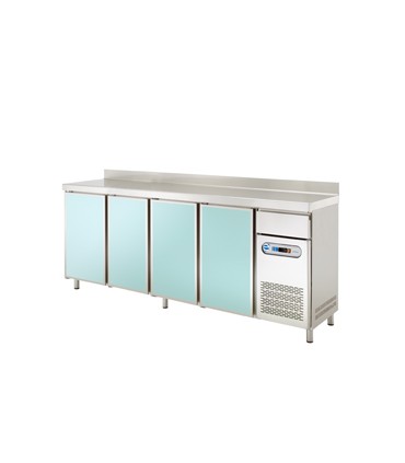 FRENTE MOSTRADOR REFRIGERADO 4 PUERTAS DE CRISTAL