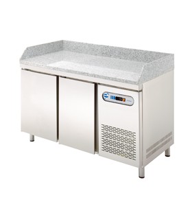 MESA PIZZA MARMOL 2 PUERTAS