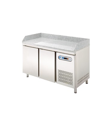 MESA PIZZA MARMOL 2 PUERTAS