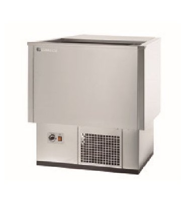 BOTELLERO 700 FONDO PLANO ACERO INOX 1 PUERTA