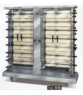 ASADOR DE POLLOS A GAS 14 ESPADAS