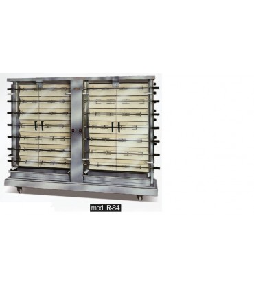 ASADOR DE POLLOS A GAS 14 ESPADAS