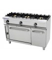 COCINA A GAS 3 FUEGOS GAMA 550 CON HORNO CG-531