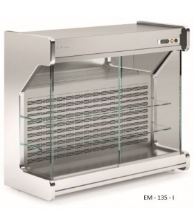 VITRINA MURAL SOBREMESA 1300 ACABADO INOX