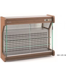 VITRINA MURAL SOBREMESA 1100 ACABADO MADERA