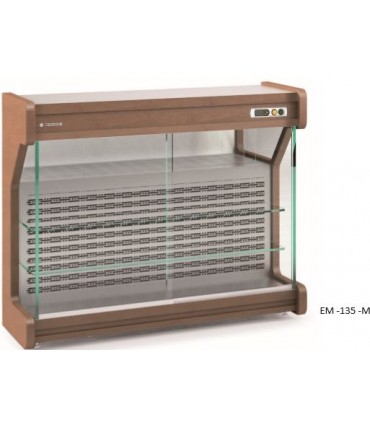 VITRINA MURAL SOBREMESA 1300 ACABADO MADERA