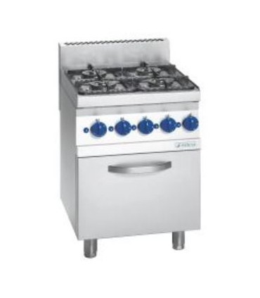 COCINAS GAS FONDO 650 4 FUEGOS CON HORNO
